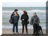 mit Gabi & Wolfgang am Strand